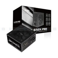 Nguồn máy tính Aigo CK650X Pro 650W Lắp Dual Xeon - Màu Đen