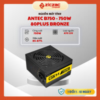 Nguồn Máy Tính ANTEC CSK750 - 750W 80PLUS BRONZE Semi Modular - Chính hãng bảo hành 36 tháng