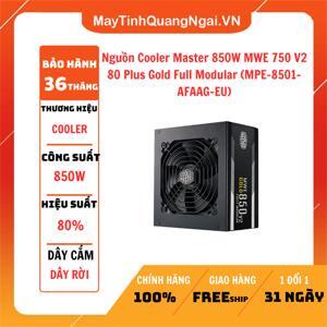 Nguồn máy tính Cooler Master MWE GOLD 850 - V2 850W - 80 Plus Gold (MPE-8501-AFAAG-EU)