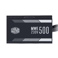 Nguồn máy tính Cooler Master MWE V2 230V 500 500W Plus Bronze  (80 Plus Bronze/Màu Đen) (400W - 550W, PSU Cooler Master)