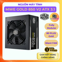 Nguồn máy tính CoolerMaster MWE Gold 850 V2 ATX 3.1 FullModular|80PlusGOLD|BH5năm|Hàng chính hãng