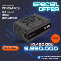 Nguồn máy tính CORSAIR HX1500i 1500W 80 Plus Platinum [NEW]