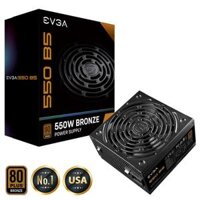 Nguồn máy tính EVGA 550 B5 – 80+ BRONZE 550W – Fully Modular