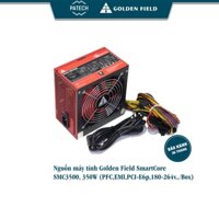 Nguồn máy tính Golden Field SmartCore SMC3500, 350W (PFC,EMI,PCI-E6p,180-264v../Box) - Hàng chính hãng