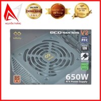 ✴⊕❈Nguồn Máy Tính Infinity ECO 650W (80 Plus/Active PFC/Single Rail) NEW