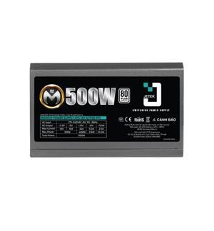 Nguồn máy tính Jetek M500 80 Plus 500W