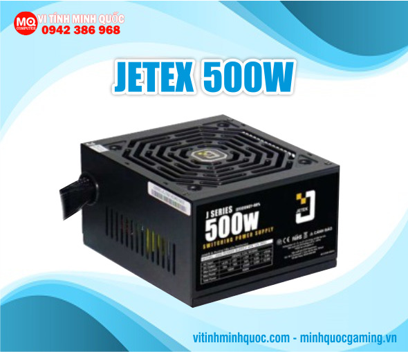 Nguồn máy tính Jetek M500 80 Plus 500W