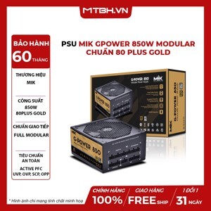 Nguồn máy tính MIK GPower 850W