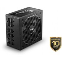 Nguồn máy tính MSI MPG A850GF - Nguồn 850W - 80 Plus Gold - Full modular (bảo hành 10 năm)