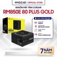 Nguồn máy tính PSU Corsair RM850e PCIE5 850W 80 Plus Gold Full Modular Chính hãng - Bảo hành 74 tháng