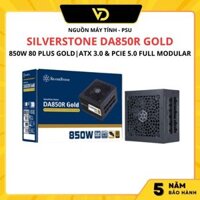 NGUỒN MÁY TÍNH SILVERSTONE DA850R GOLD 850W 80 PLUS GOLD, ATX 3.0 & Pcie 5.0 Full Modular