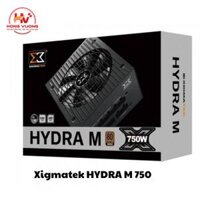 Nguồn máy tính Xigmatek HYDRA M 750 (EN44221) – 80PLUS BRONZE, 100% CÁP RỜI – DẠNG DẸT