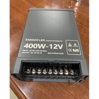 NGUỒN NGOÀI TRỜI DC 12V - 33A DÙNG CHO LED ĐÚC F5, LED DÂY, LED NEON - CHỐNG NƯỚC TỐT