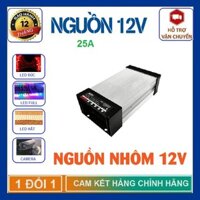 Nguồn nhôm 12V 25A ngoài trời - Nguồn led 12V