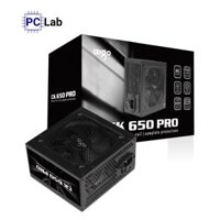 Nguồn PC máy tính Aigo CK650 PRO 650W 80+ (Dây cáp đen dẹt)