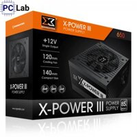 Nguồn PC máy tính Xigmatek X-Power III X-650 600W (Dây cáp đen dẹt)