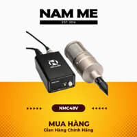 Nguồn phantom NMC48v có bin tích điện lên tới 6h cho micro condenser 48v - Khử nhiễu do điện