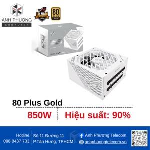 Nguồn - Power Supply Asus Rog Strix 850G White