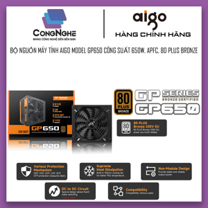 Nguồn - Power Supply GameMax GP-650 650W
