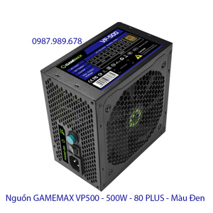 Nguồn - Power Supply Gamemax VP500 - 500W