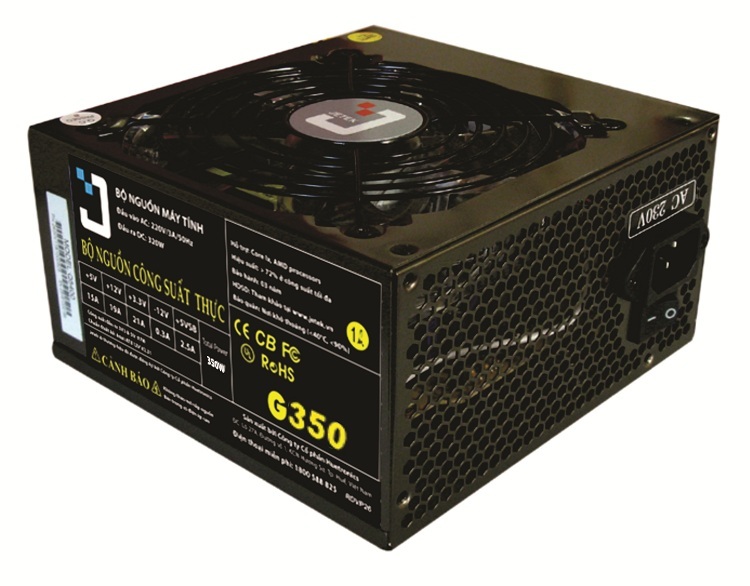 Nguồn - Power Supply Jetek G350 - 350W