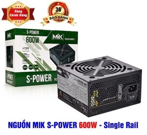 Nguồn - Power Supply MIK S-Power 600