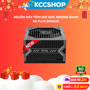 Nguồn - Power Supply MSI MAG A650BN