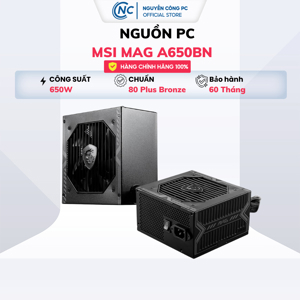 Nguồn - Power Supply MSI MAG A650BN