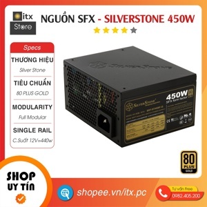 Nguồn - Power Supply SilverStone SFX - 650W