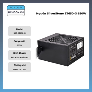 Nguồn - Power Supply SilverStone ET650-G