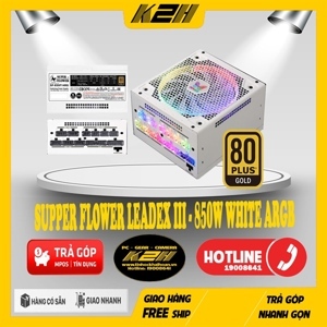 Nguồn - Power Supply SuperFlower Leadex III Gold ARGB 850W