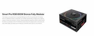 Nguồn - Power Supply Thermaltake Smart Pro RGB 650W