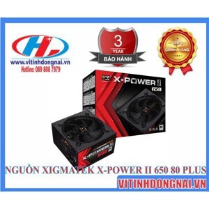 Nguồn - Power Supply Xigmatek X-Power II 650