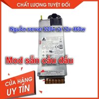 Nguồn Server 12v, có quạt, đã kích hoạt 450w thay thế nguồn tổ ong đã kích và mod chân nguồn bắt vít kiểu tổ ong