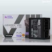 NGUỒN SUPER FLOWER LEADEX VIII PLATINUM PRO 1200W ATX 3.1 (BK)