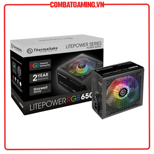 Nguồn Thermaltake Litepower RGB 650w