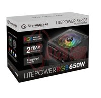 Nguồn Thermaltake Litepower 650W RGB (Non Modular, ATX 2.2, A-PFC, 12cm, UK, Non 80Plus)