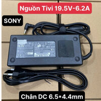 Nguồn Tivi Sony 19.5v-6.2a/4.7a (Chân DC 6.5*4.4mm), Kèm dây nguồn và có hộp-Sạc cho Tivi Sony 19v
