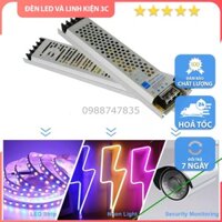 Nguồn tổ ong 12V 120W 150W 300W dẹt nhôm tản nhiệt, Nguồn đèn Led, camera, máy tính