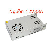 Nguồn tổ ong 12V 25A 300W/ 33A 400W trong nhà dùng cho led nội thất, nguồn tổng camera