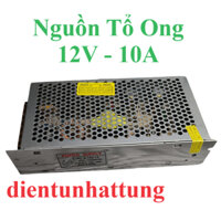 NGUỒN TỔ ONG 12V-5A + 12V-10A, NGÕ VÀO 110V/220V -50Hz/60Hz