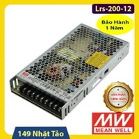 Nguồn tổ ong chính hãng MEAN WELL LRS -200 -12 /24 nhập khẩu chính ngạch dùng cho máy móc thiết bị cao cấp