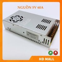 Nguồn tổ ong - Nguồn 5v 60a-40a-20a-10a dùng cho Led, thiết bị điện 5v tặng kèm dây nguồn