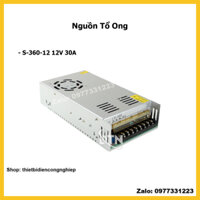 Nguồn Tổ Ong S-360-12 12V 30A