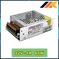 Nguồn Tổ Ong Trong Nhà 12V 5A Nhỏ - Công Suất Thực 60W - Linh Kiện TuHu