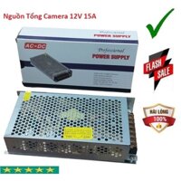Nguồn Tổng Camera 12V - 15A ( Nguồn tổ Ong ) Dùng Cho Camera