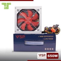 Nguồn Vision 650W + Dây Nguồn