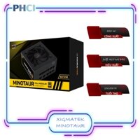 Nguồn XIGMATEK MINOTAUR MT550 (EN42326) - 80PLUS GOLD, 100% CÁP RỜI - DẠNG DẸT (Hàng mới chính hãng)