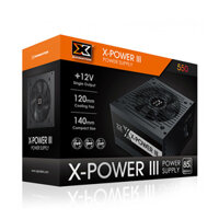 Nguồn Xigmatek X-Power III 550 (230V, 500W, 80Plus)