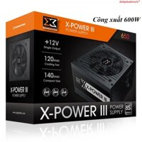 Nguồn Xigmatek X-Power III 650 (230V, 600W, 80Plus) Bảo Hành Chính Hãng 36T